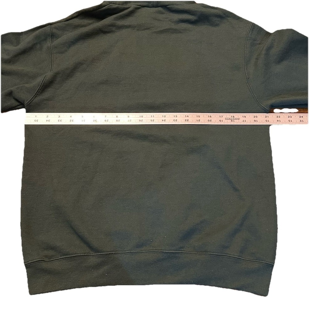 Champion Notre Dame Embroidered Hoodie Size Medium Sweatshirt‎ Green - Picture 3 of 6